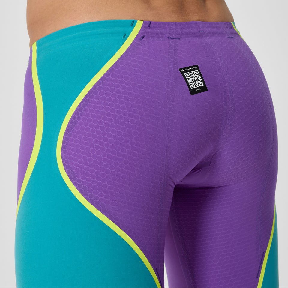 Herren Fastskin LZR Pure Intent 2.0 Schwimmhose Violett/Blau