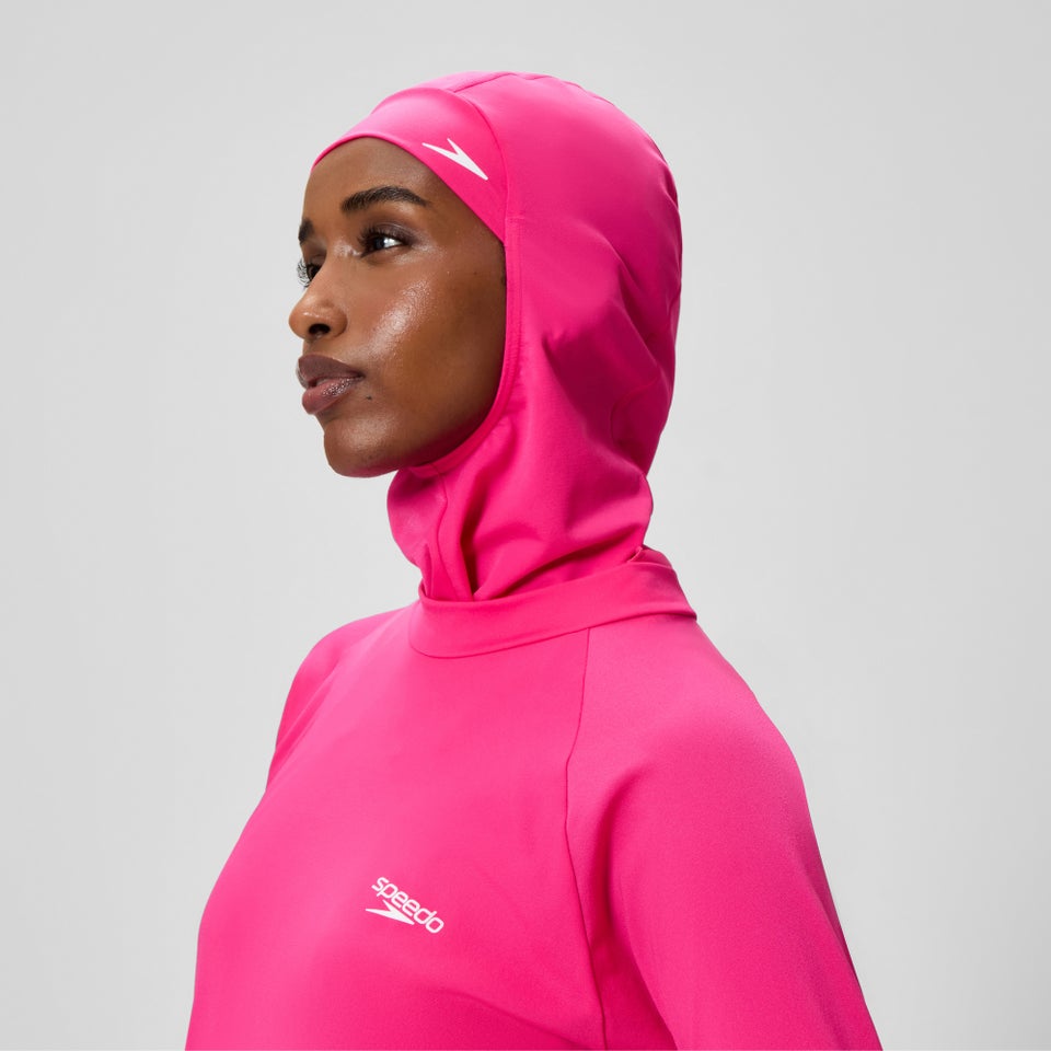 Women's Endurance+ Modesty Swim Hood Pink
