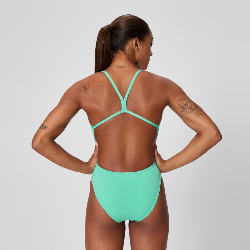 Maillot de bain Femme Club Training V-Back 2.0 turquoise