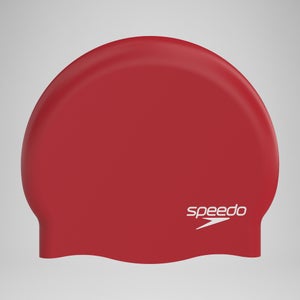 Unisex Silicone Cap Red