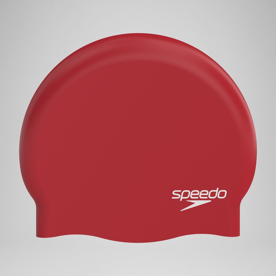 Unisex Silicone Cap Red