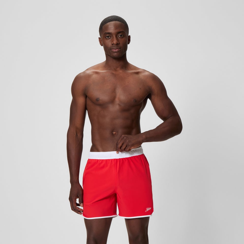 Men's Jetstream Solid 40cm Swim Shorts Red