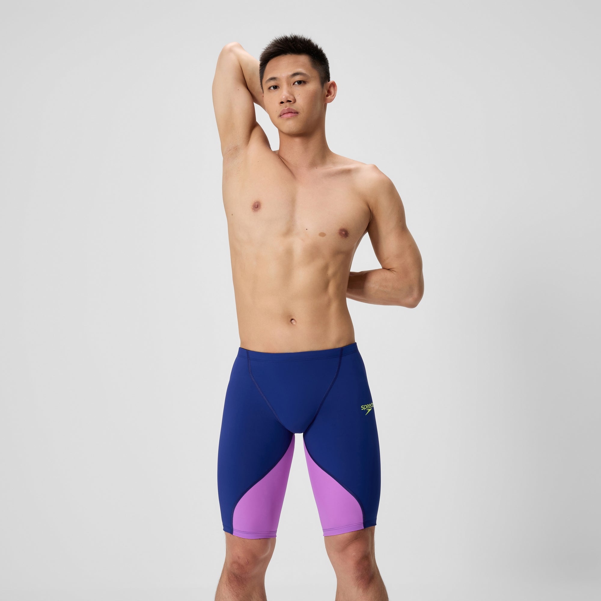 Men's Fastskin LZR Ignite Jammer Navy/Purple | Speedo UK