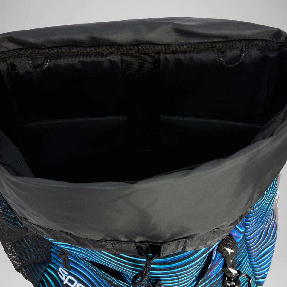 Printed 35L Team Rucksack Blue