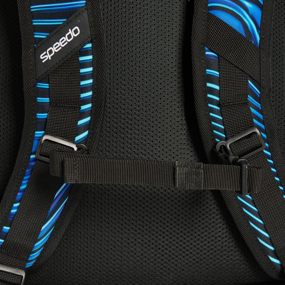 Printed 35L Team Rucksack Blue