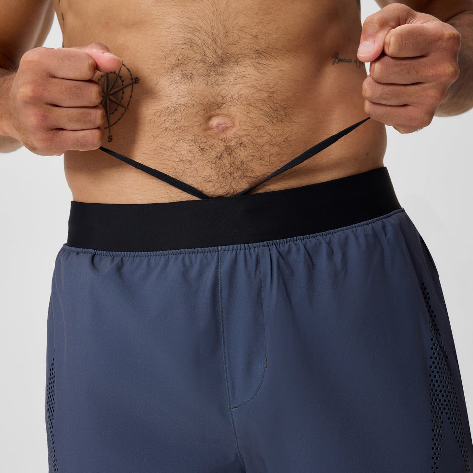 Men's 40.5cm Swim Shorts with Jammer Grey/Black