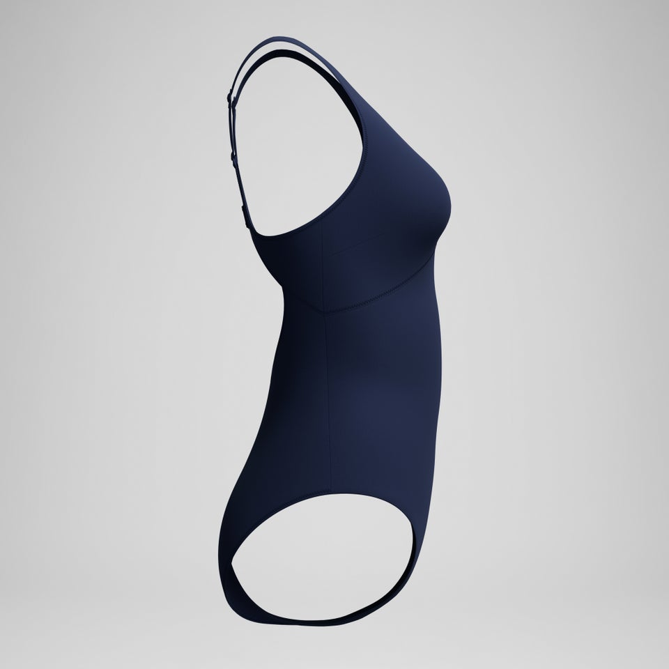 Women's Sculpture Butterfly Back One Piece Navy