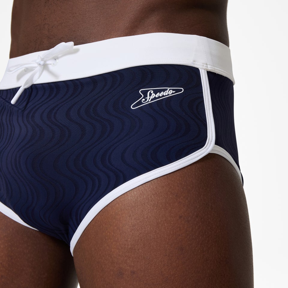 Men's Jetstream Textured 3.5" Brief Navy