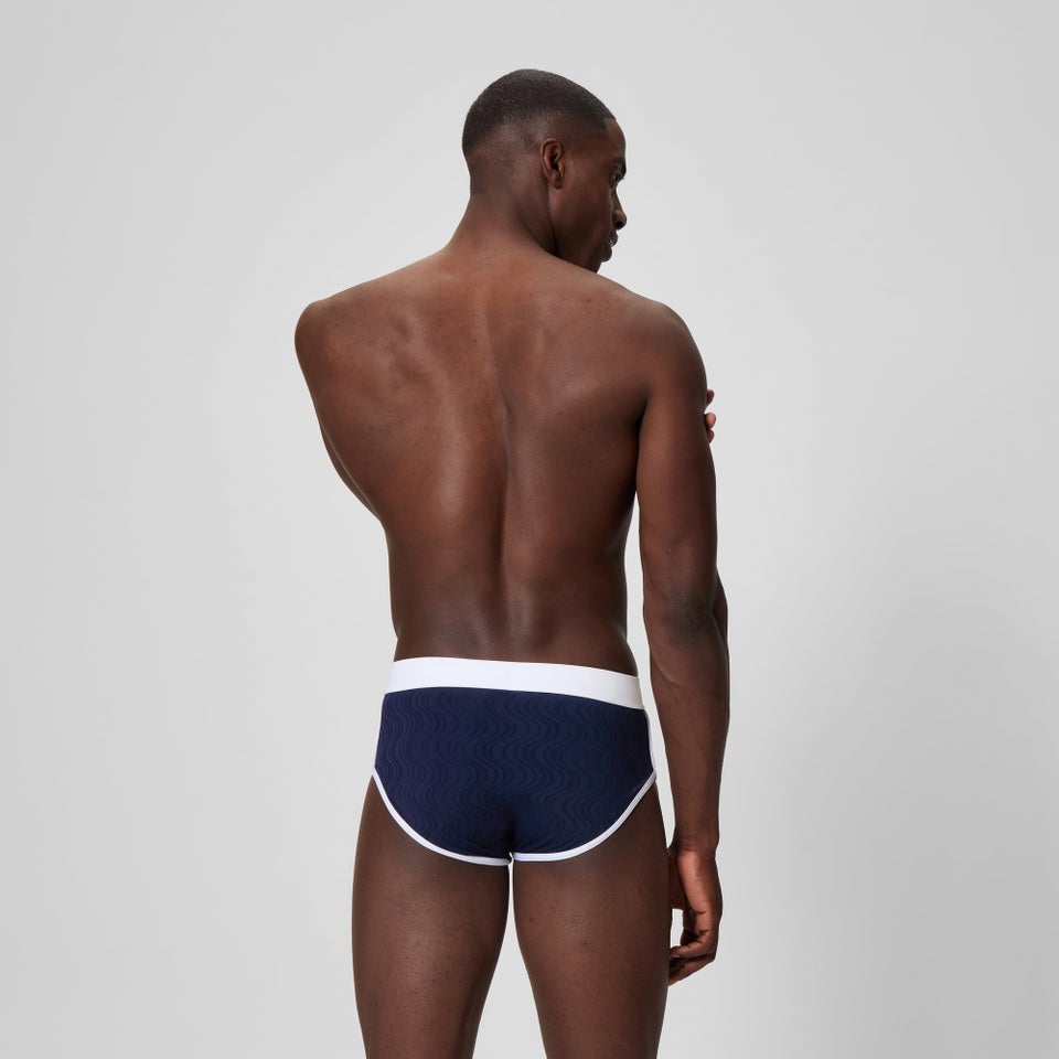 Men's Jetstream Textured 3.5" Brief Navy