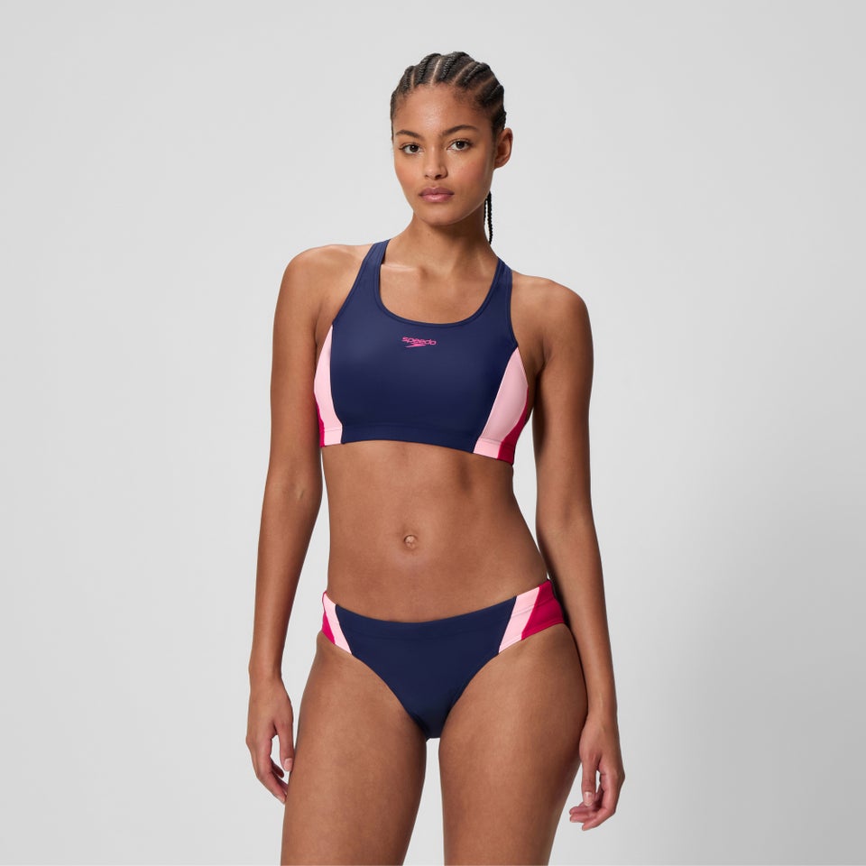 Women's Colorblock Splice 2.0 Two Piece Navy/Pink