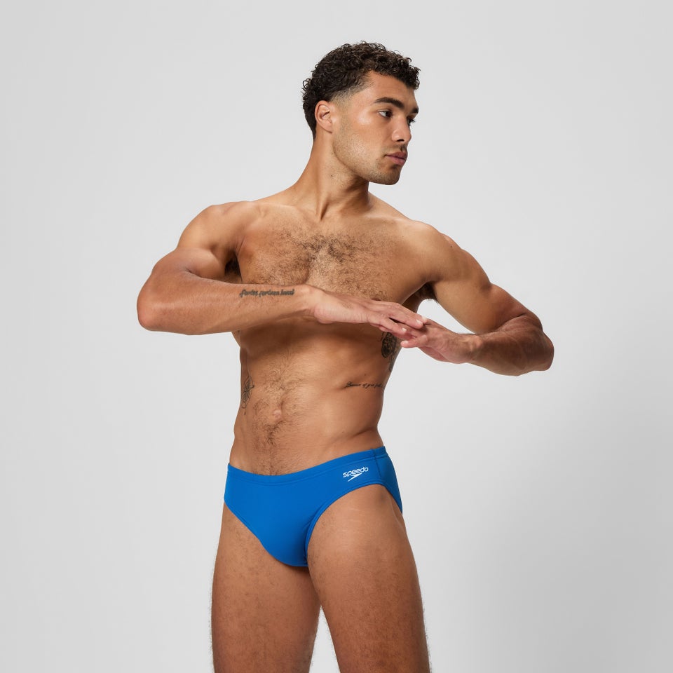 Men's Endurance+ Logo 6cm Brief Blue