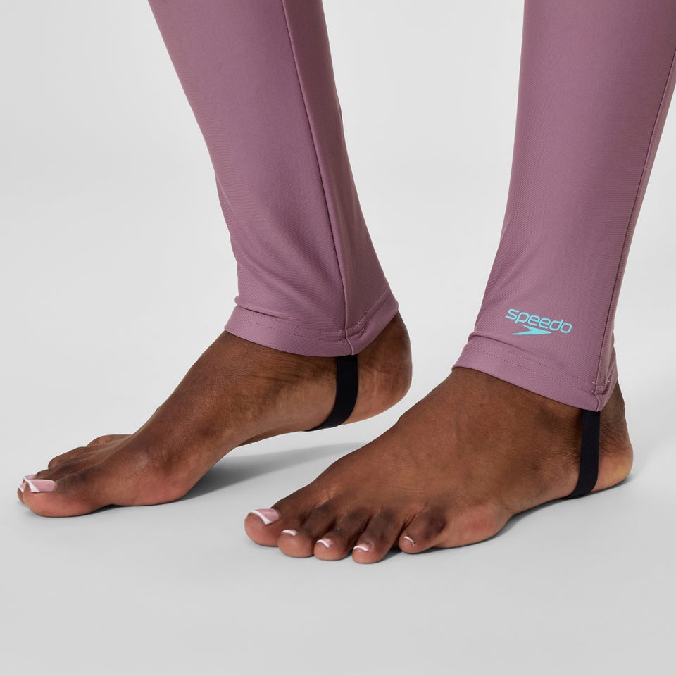 Women's Printed Modesty 3 Piece Swim Set Mauve