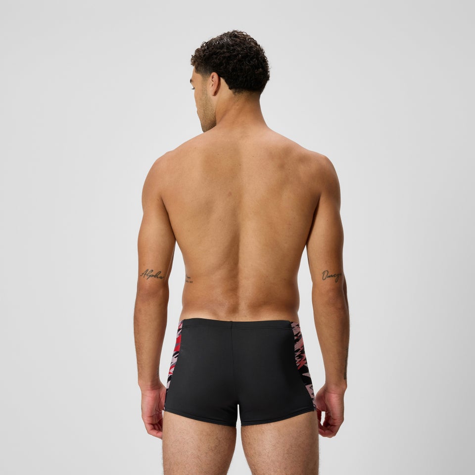 Men's Hyperboom Splice Aquashort Black/Red