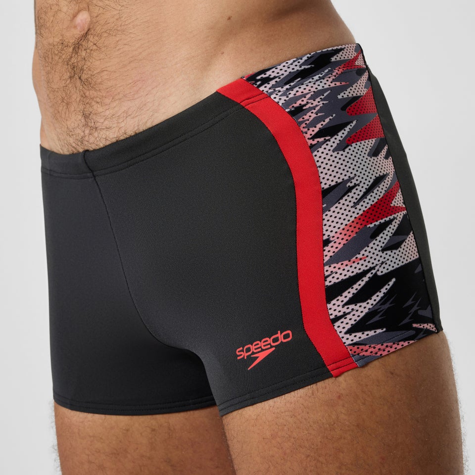 Men's Hyperboom Splice Aquashort Black/Red