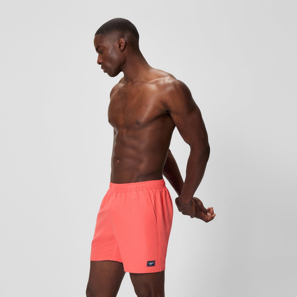 Herren Prime Freizeit-Badeshorts 40 cm Koralle