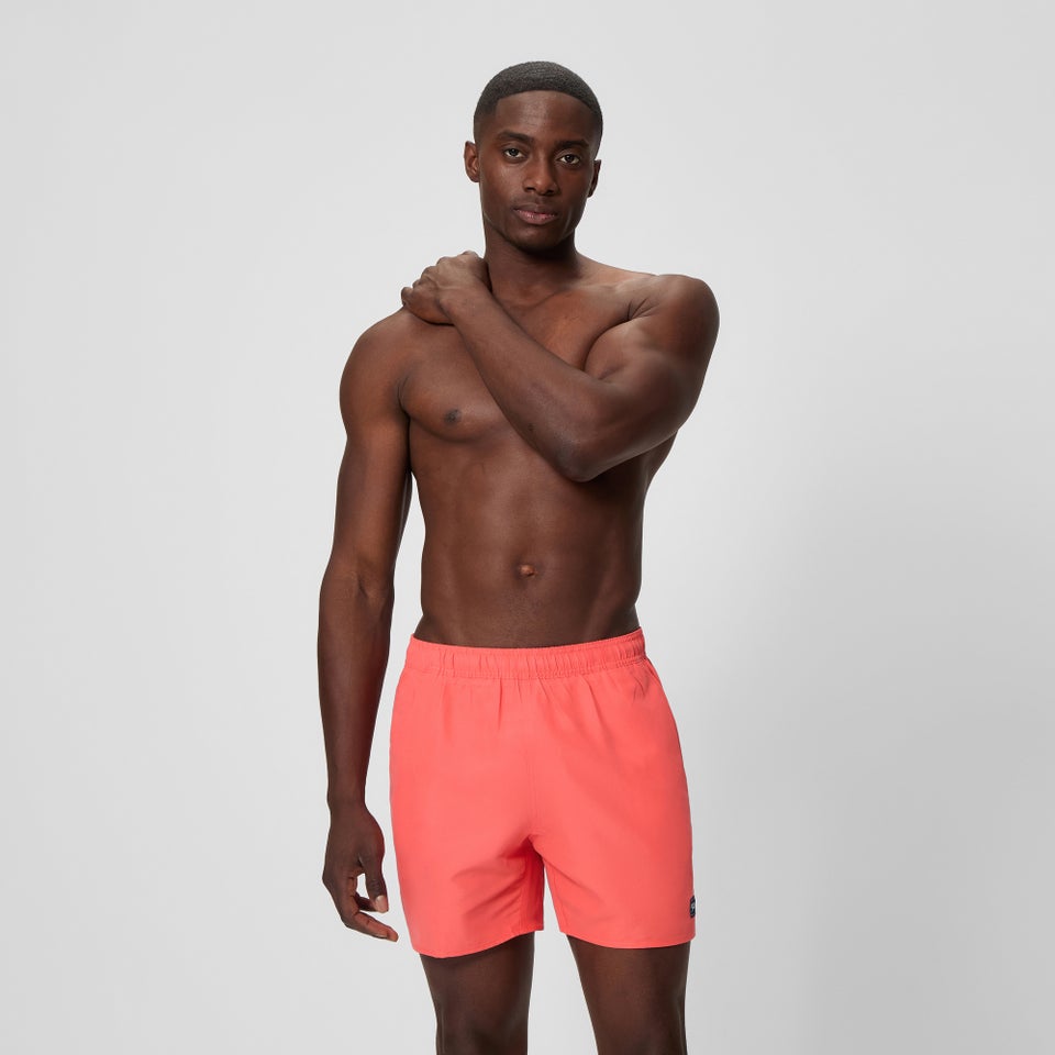 Herren Prime Freizeit-Badeshorts 40 cm Koralle