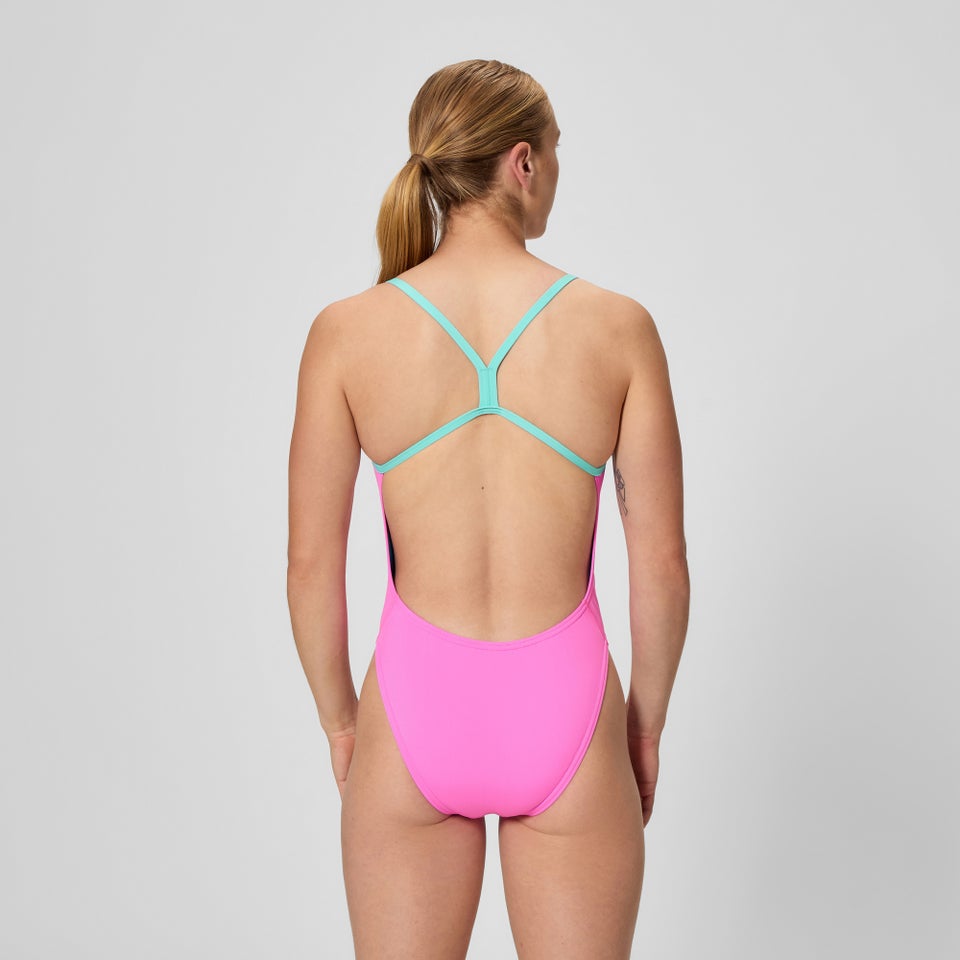 Women's Club Training V-Back 2.0 One Piece Pink