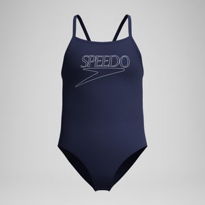 SPEEDO END+ LOGO THINSTRAP 1PC NVY/BLU - 16