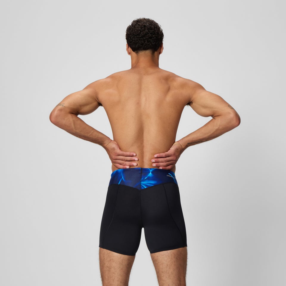 Jammer mi-long Homme Endurance+ MAX Compression noir/bleu