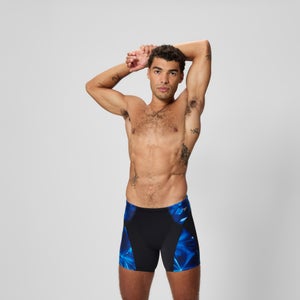 Jammer mi-long Homme Endurance+ MAX Compression noir/bleu