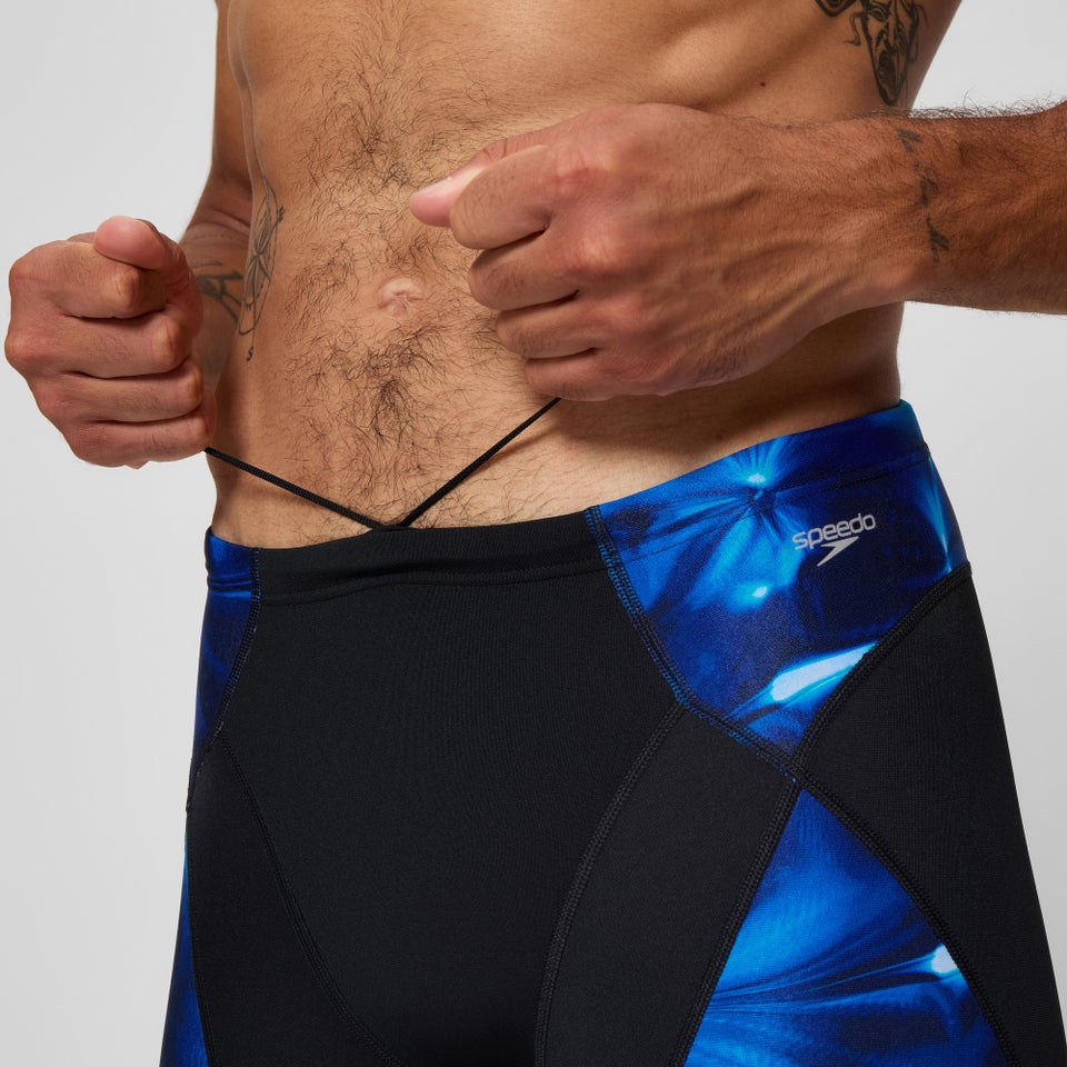 Jammer mi-long Homme Endurance+ MAX Compression noir/bleu