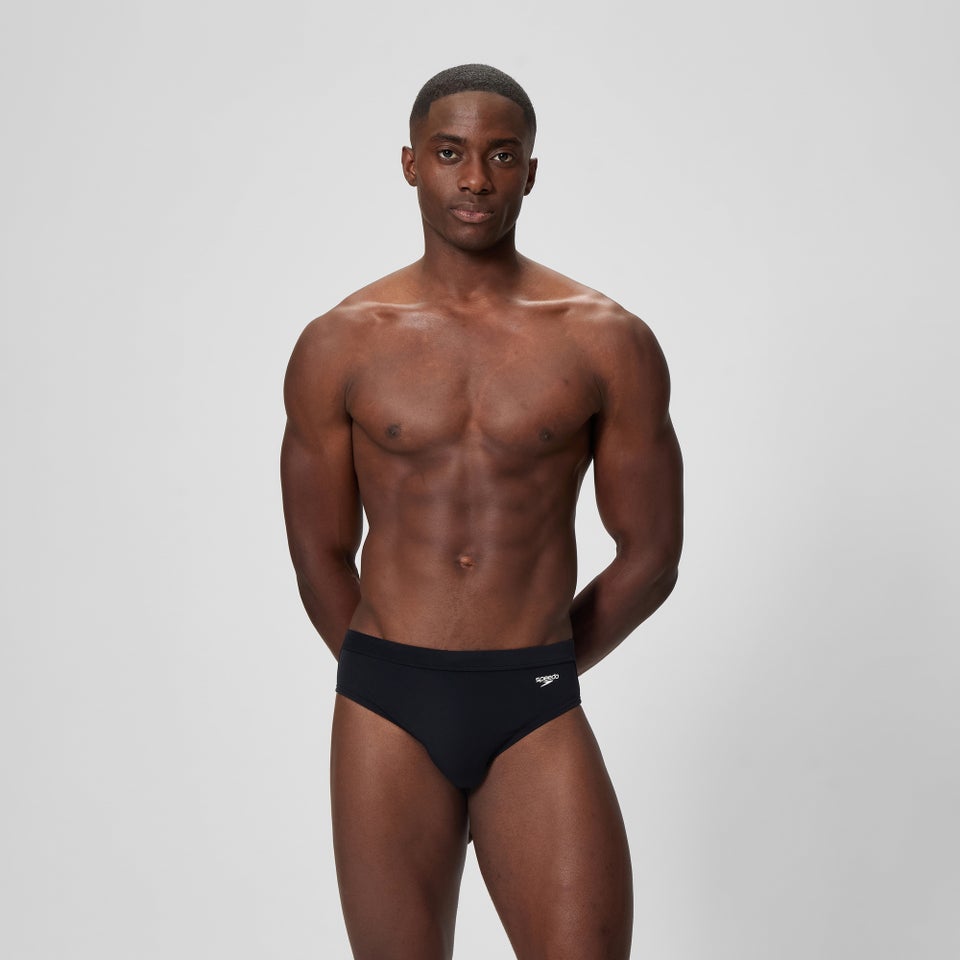 Caleçon uni de 3 po The Speedo pour hommes, noir