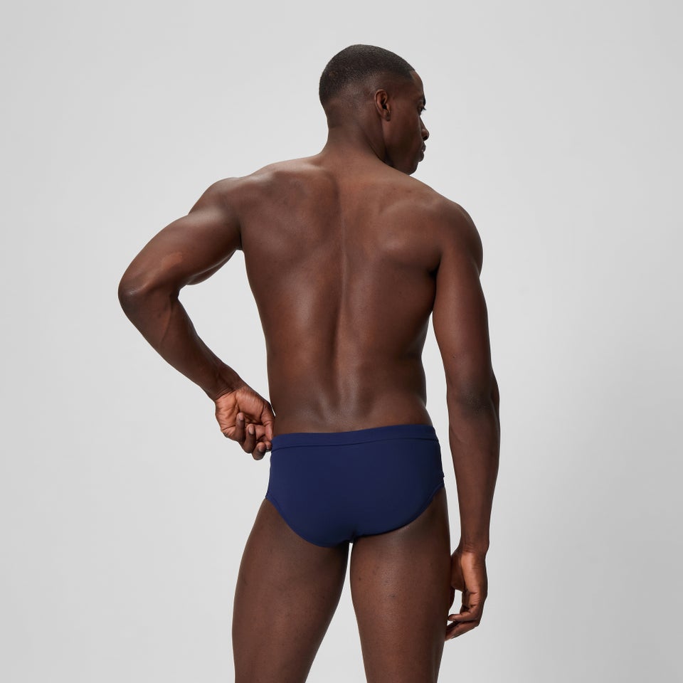 Men's The Speedo Solid 5" Brief Navy