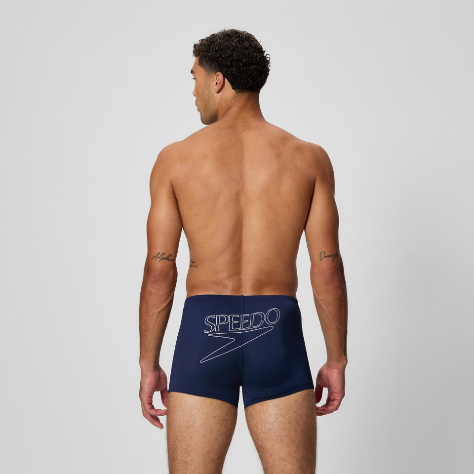 Men's Endurance+ Logo Aquashort Navy