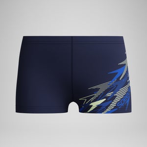 SPEEDO MEDLEY LOGO AQUASHORT NVY/BLU - 11-12