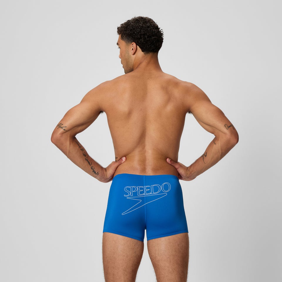 Men's Endurance+ Logo Aquashort Blue