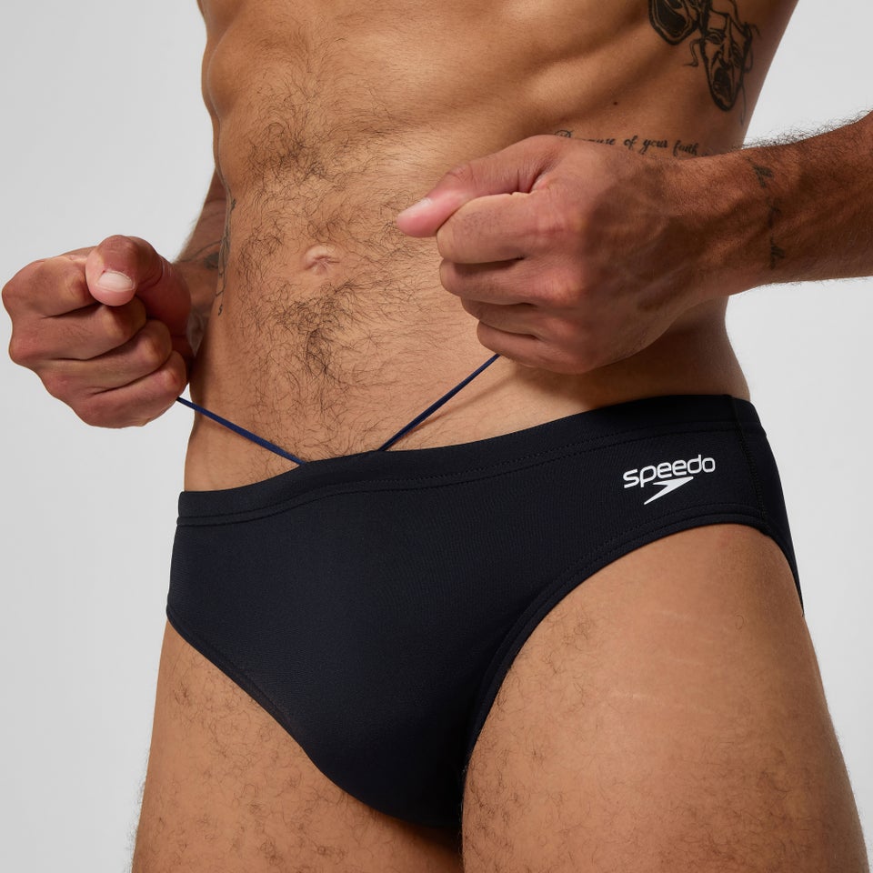 Men's Endurance+ Logo 6cm Brief Black