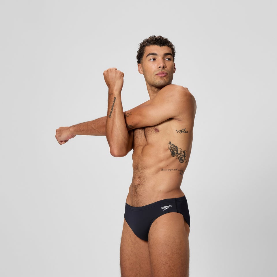 Men's Endurance+ Logo 6cm Brief Black