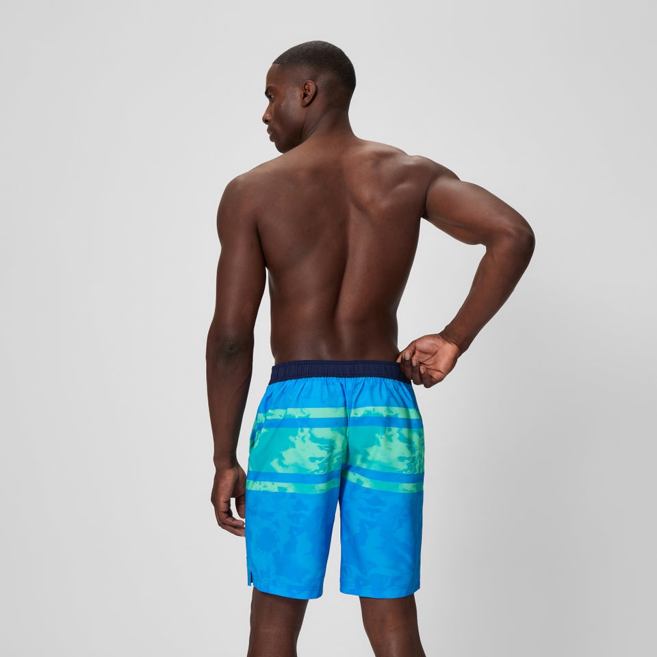 Men's Bondi Print 20" Boardshorts Navy/Blue