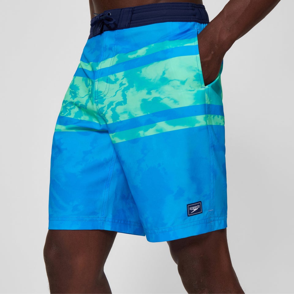 Men's Bondi Print 20" Boardshorts Navy/Blue