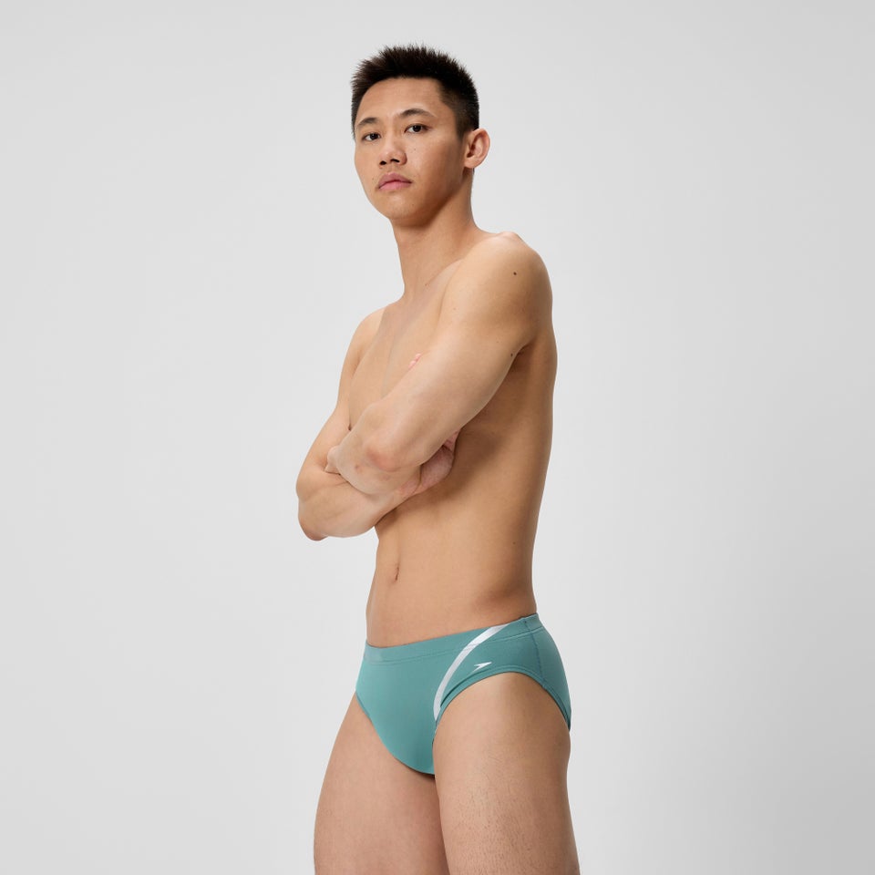 Men's Vanquisher Movement Brief Storm Green