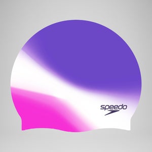 SPEEDO MULTI COLOR SILC CAP BLU - ONE SIZE