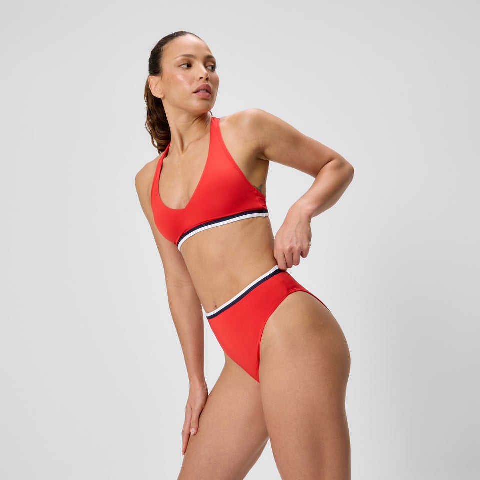 Women's Jetstream Bikini Bottom Red/White