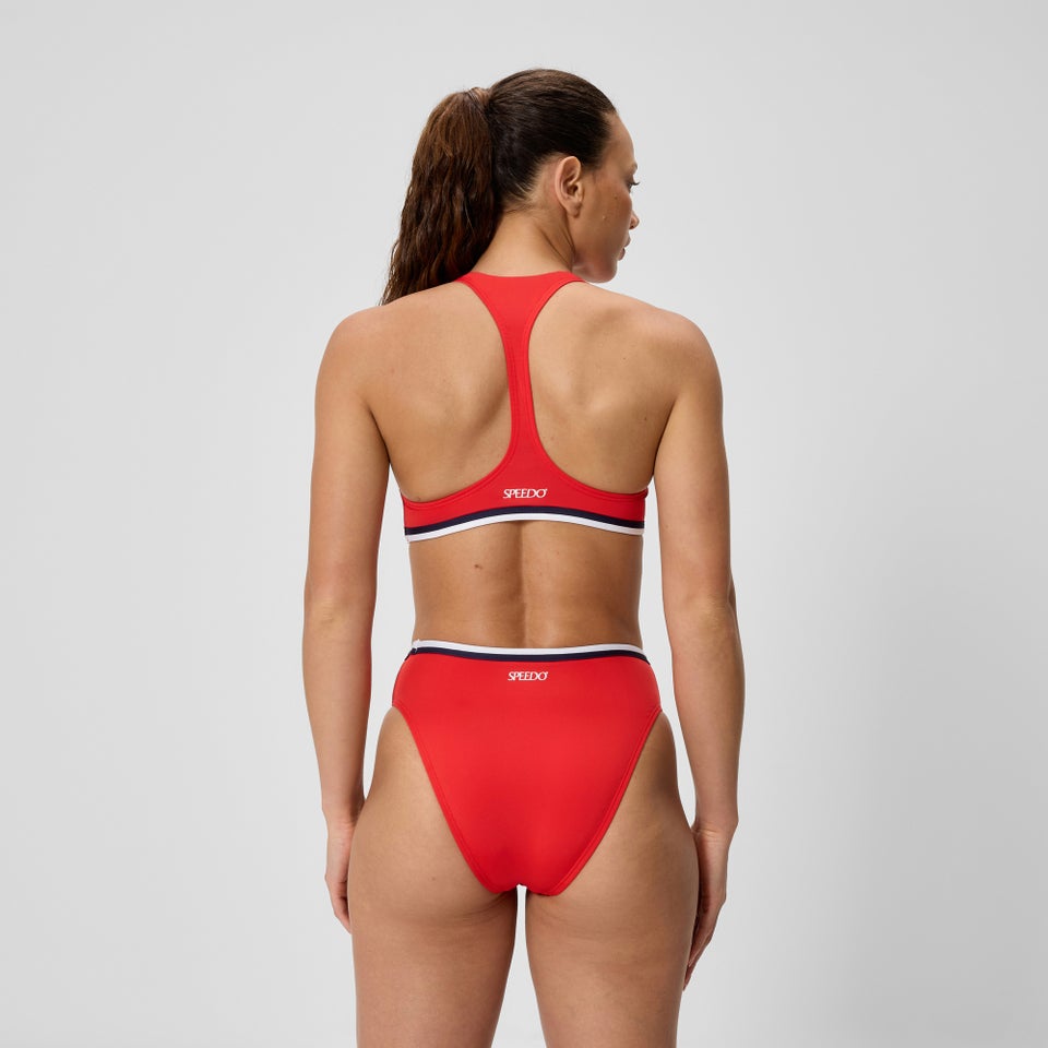 Women's Jetstream Bikini Bottom Red/White