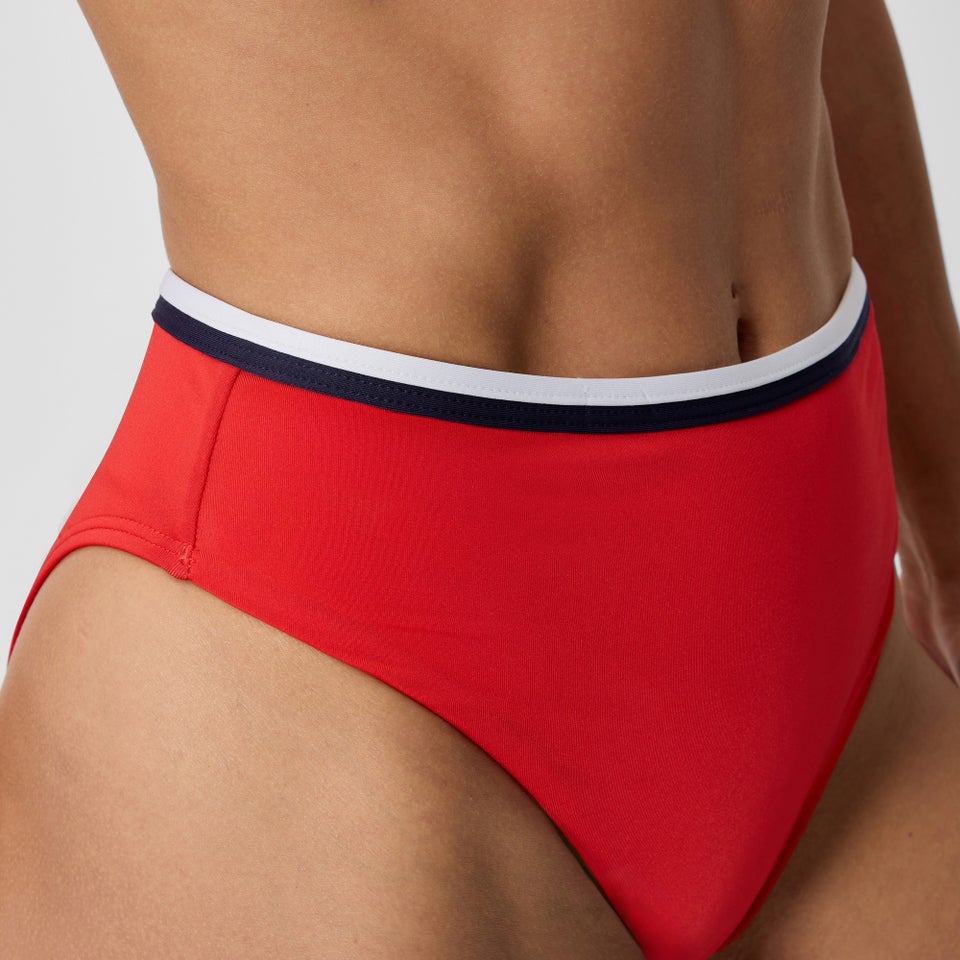 Women's Jetstream Bikini Bottom Red/White