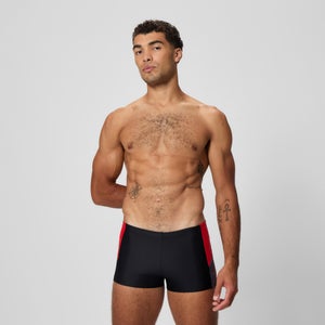 Boxer de bain Homme Dive noir/rouge