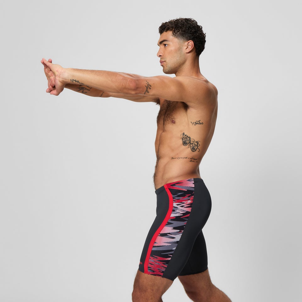 Men's Hyperboom Splice Jammer Black/Red