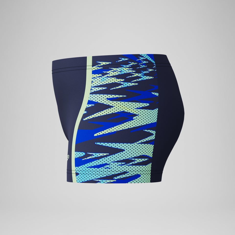 Jungen Hyperboom Aquashorts mit Passe Marineblau/Blau