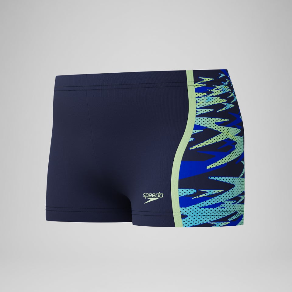 Jungen Hyperboom Aquashorts mit Passe Marineblau/Blau