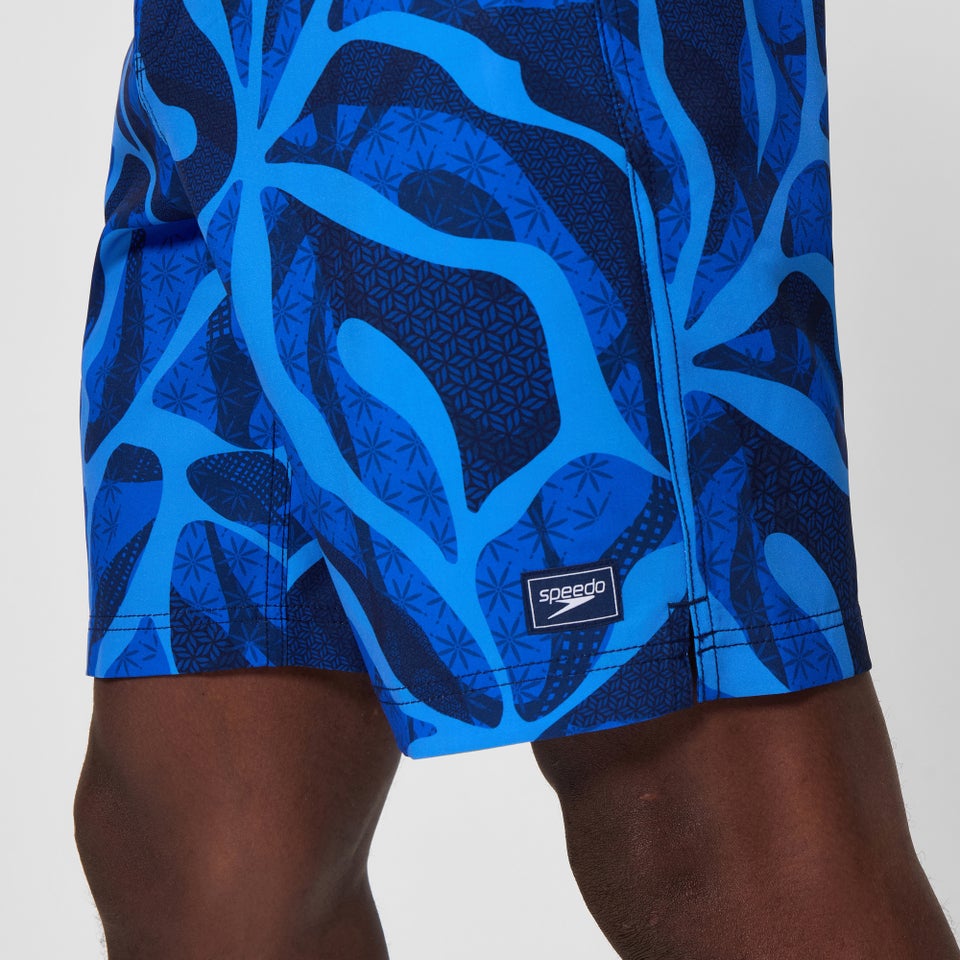 Men's Bondi Print 20" Boardshorts Navy/Blue