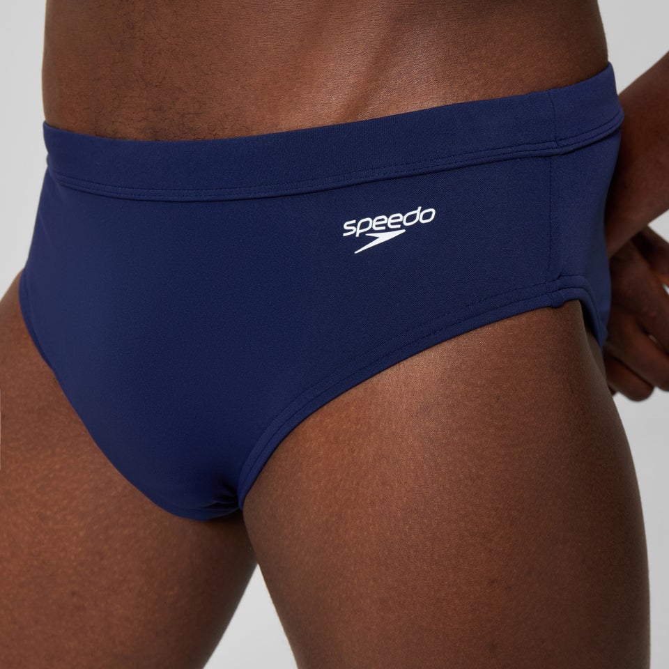 Men's The Speedo Solid 3" Brief Navy