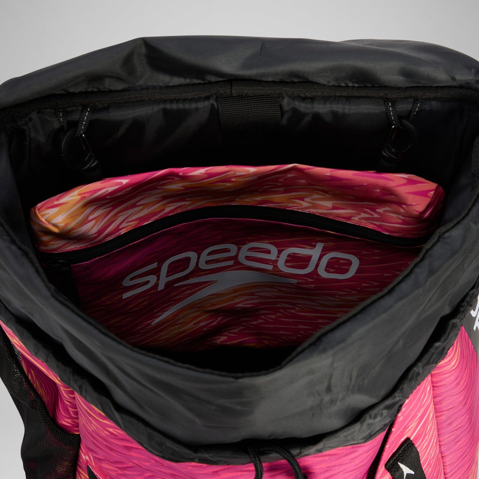 Printed 35L Team Rucksack Pink