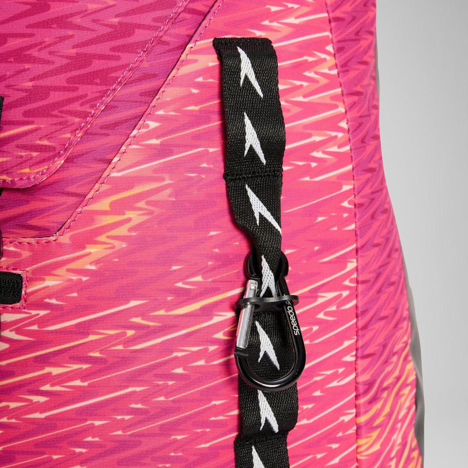 Printed 35L Team Rucksack Pink