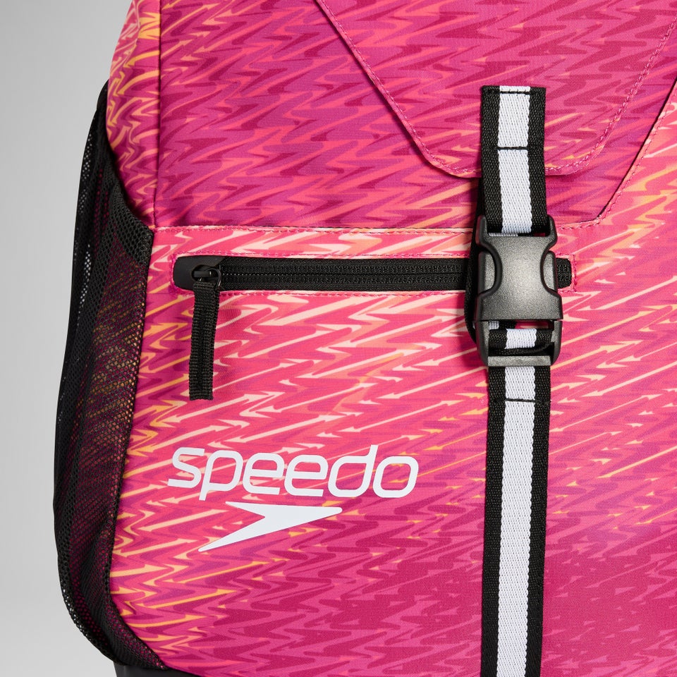 Printed 35L Team Rucksack Pink