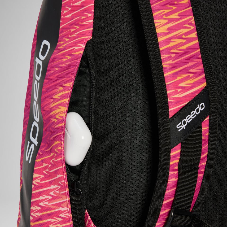 Printed 35L Team Rucksack Pink