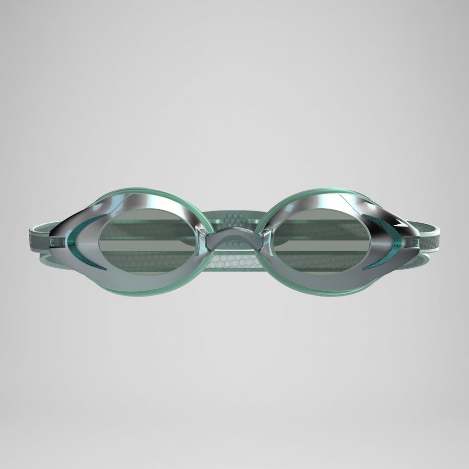 Erwachsene Vanquisher 3.0 Verspiegelte LTD Schwimmbrille Grün/Grau